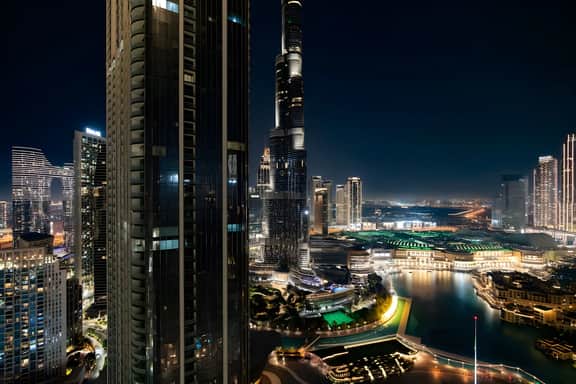Opera Grand Burj & Fountain Views