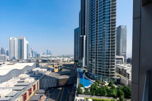 Boulevard Point I Burj Khalifa & Fountain Views